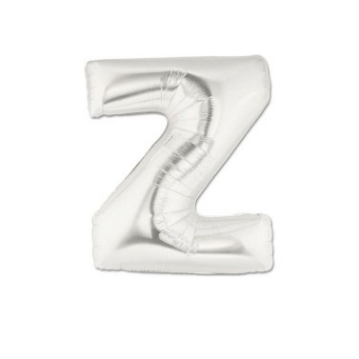 Pallone Foil Lettera "z" Argento 40" - 102cm pz1