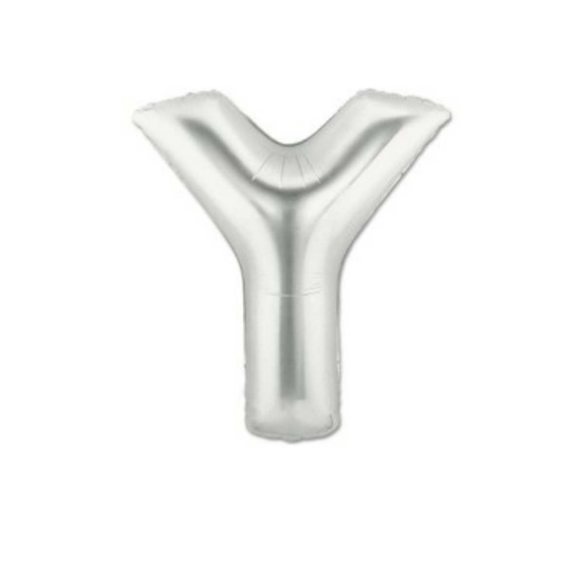 Pallone Foil Lettera "Y" Argento 40" - 102cm pz1