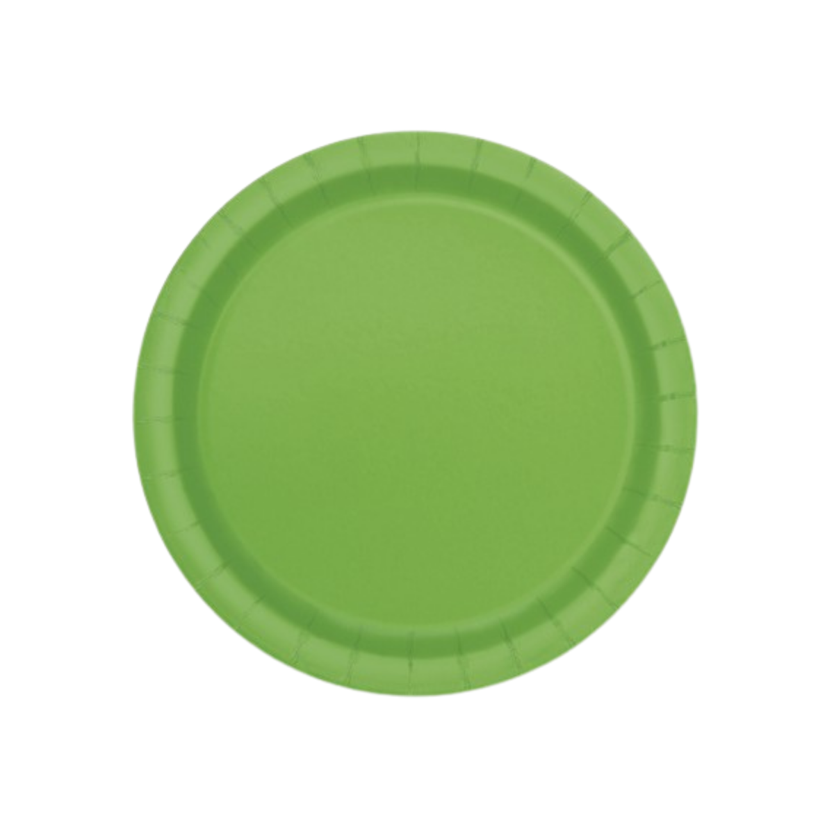 Papírtányér Sima Lime Green cm22 db8