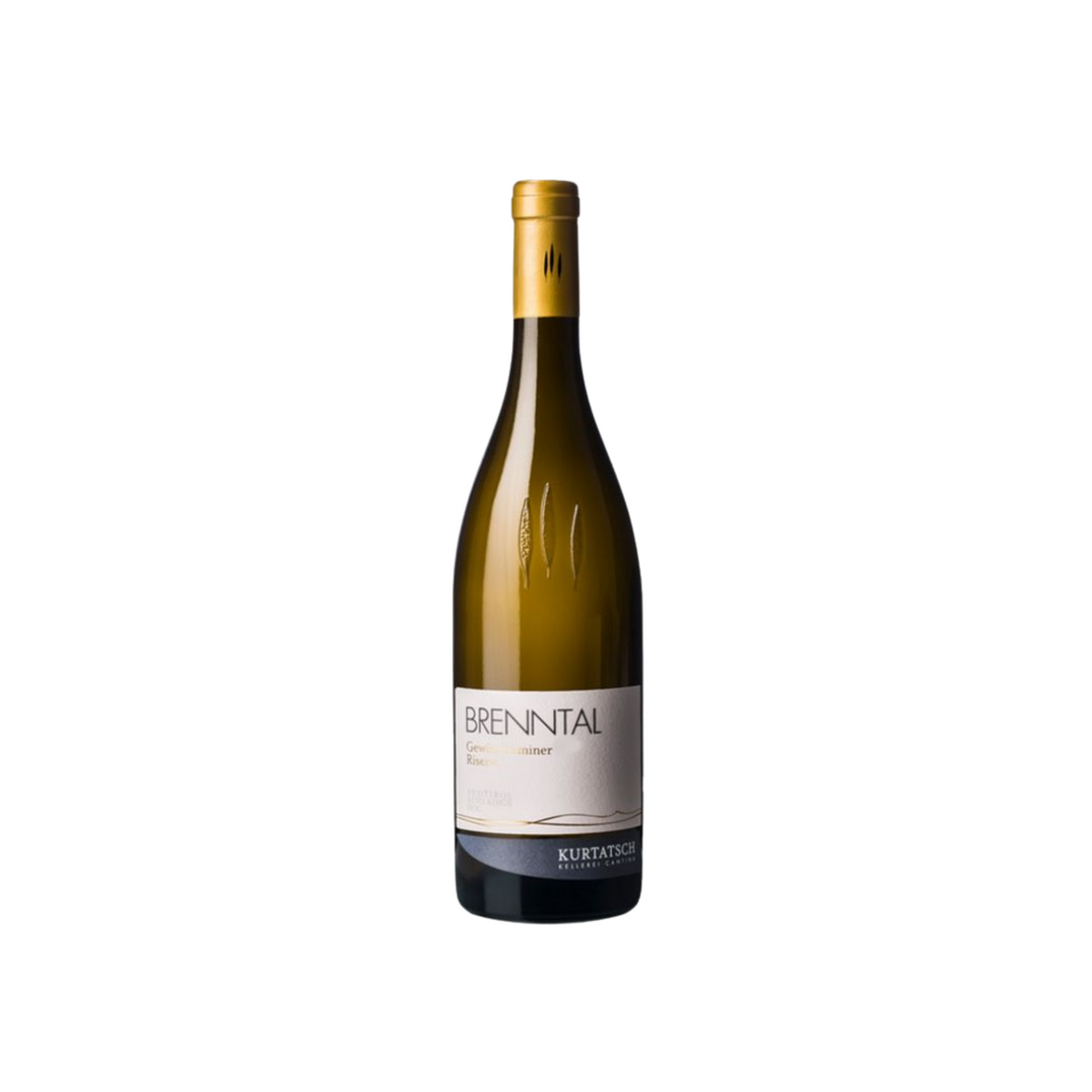Vino Bianco "Gewurztraminer" Adige Doc Riserva Brentall 2021 Ml750