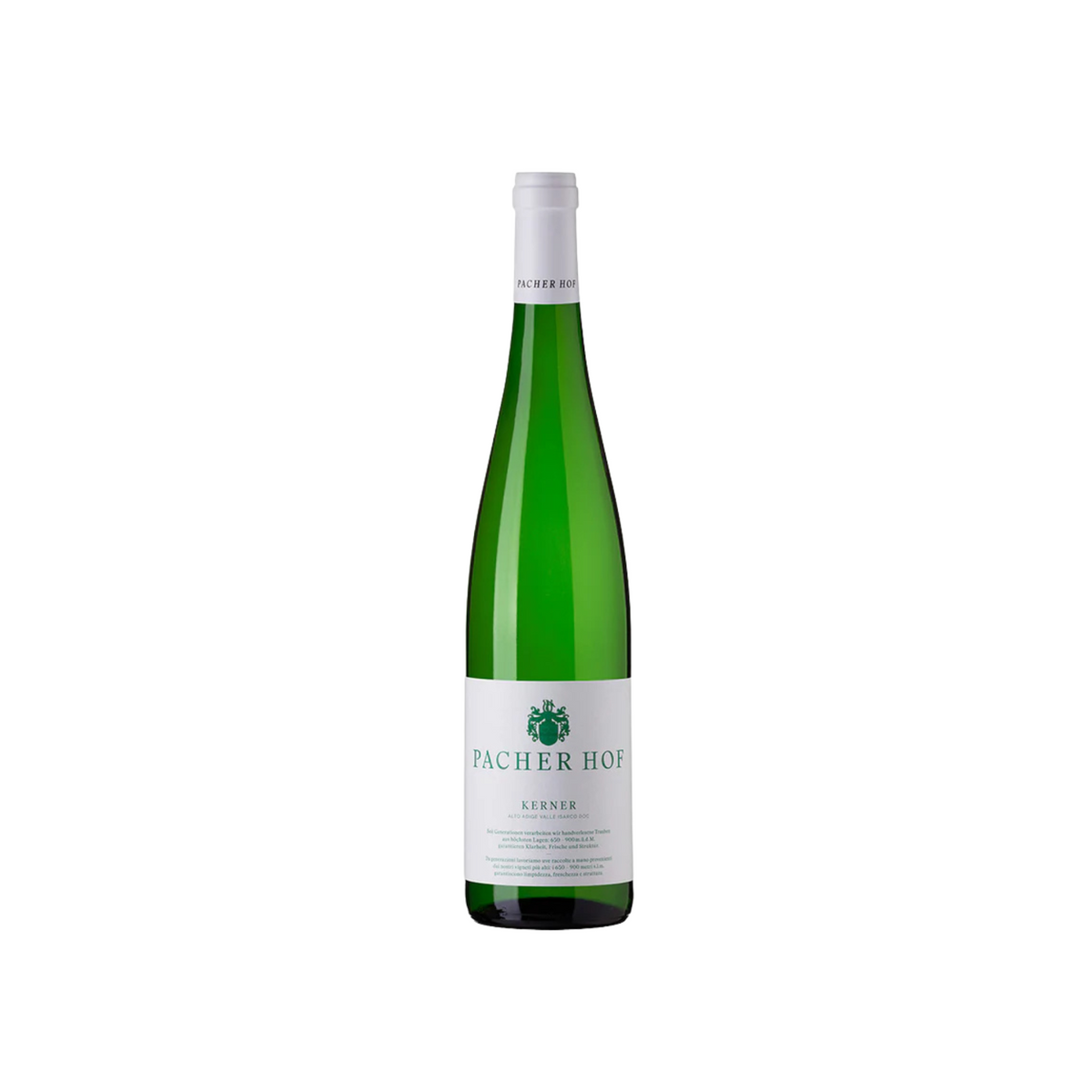 Vino Bianco "Kerner" Pacher Hof  IGT Vigneti delle Dolomiti 2023 Ml750