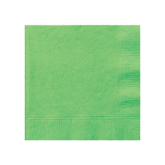 Szalvéta Egyszínű Lime zöld 2 rétegű 33x33 cm 20db