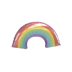 Pallone Foil Supershape Arcobaleno Iridescente 86x48cm pz1