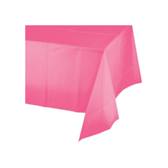 Tovaglia Plastica Tinta unita Fucsia cm 137x274 pz1