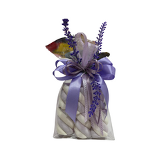 Sacchetto Portaconfetti con Marshmallow – Eleganza e Dolcezza per Ogni Occasione