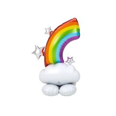 AirLoonz Rainbow Foil Balloon cm91x132 pcs1