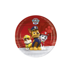 Piatto Carta Paw Patrol  cm20 pz8