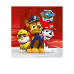 Paw Patrol szalvéta 33x33 cm 20db