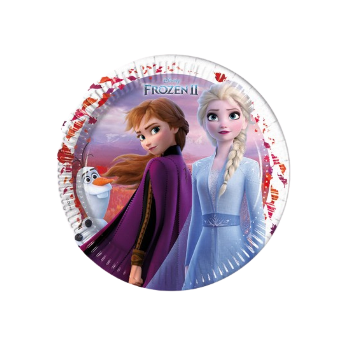 Piatto Carta Frozen II cm23 pz8