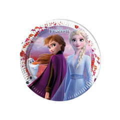 Piatto Carta Frozen II cm23 pz8