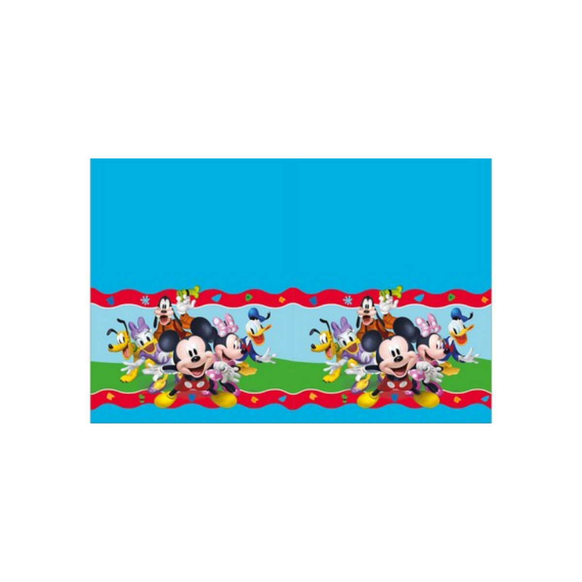 Tovaglia Plastica Mickey Rock the house cm120x180 pz1