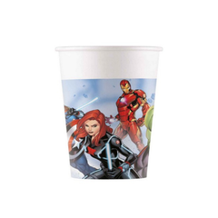 Bicchiere Carta Avengers ml250  pz8