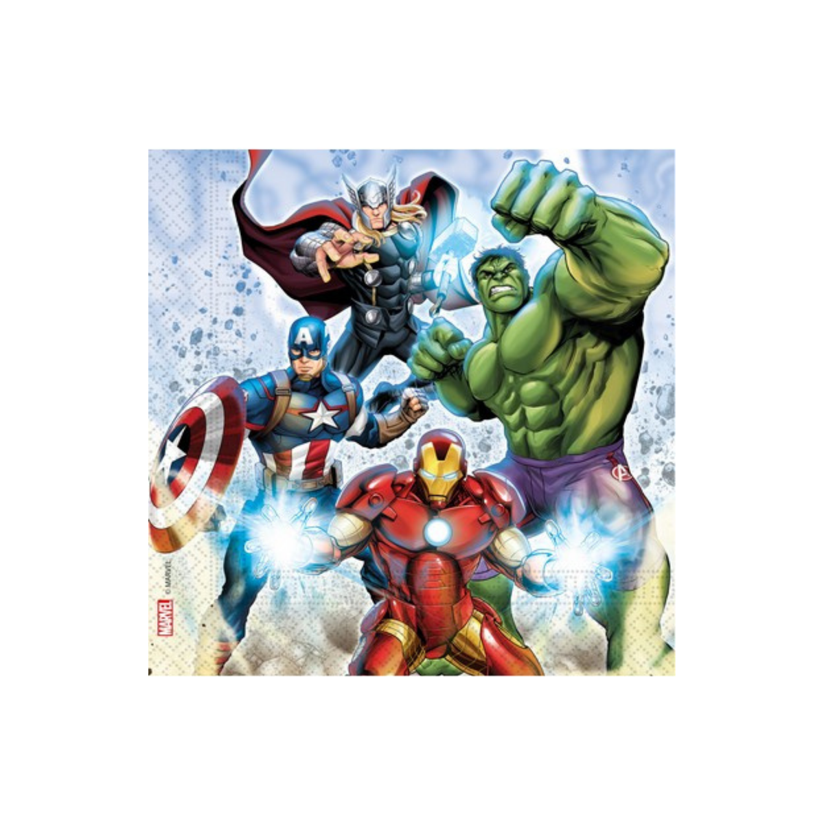 Tovagliolo  Avengers cm33x33 16pz