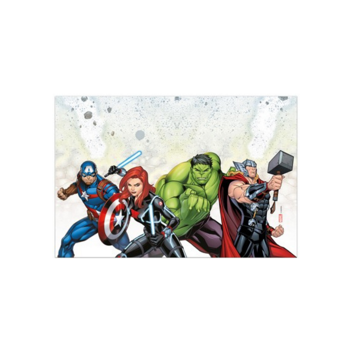 Avengers Plastic Tablecloth cm120x180 pcs1