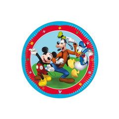 Piatto Carta Mickey Rock the House cm23 pz8