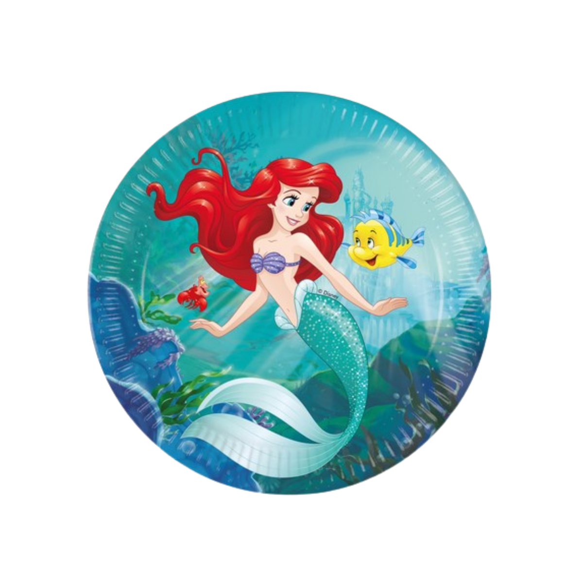 Piatto Carta Ariel Curious cm23 pz8