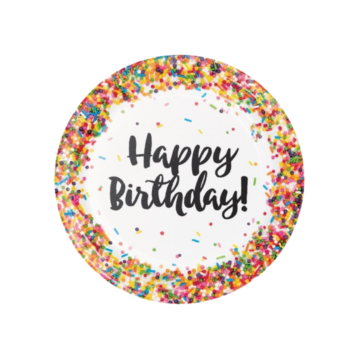 Piatto Carta Codette Sprinkles cm23 pz8