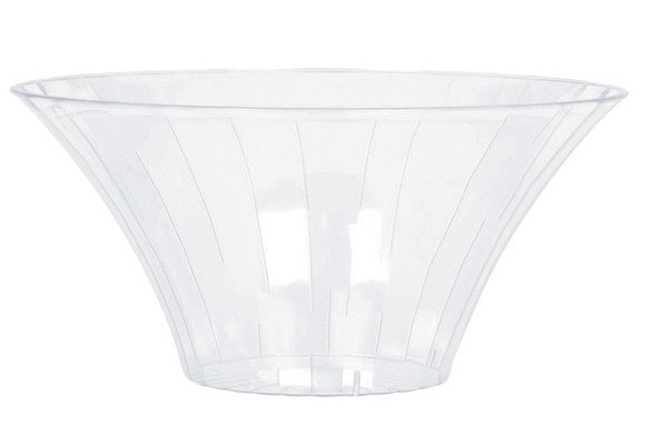 Műanyag tartály átlátszó váza cm18x9 db1