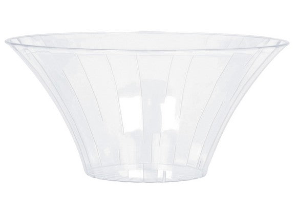 Átlátszó váza műanyag tartály cm23x11 db1
