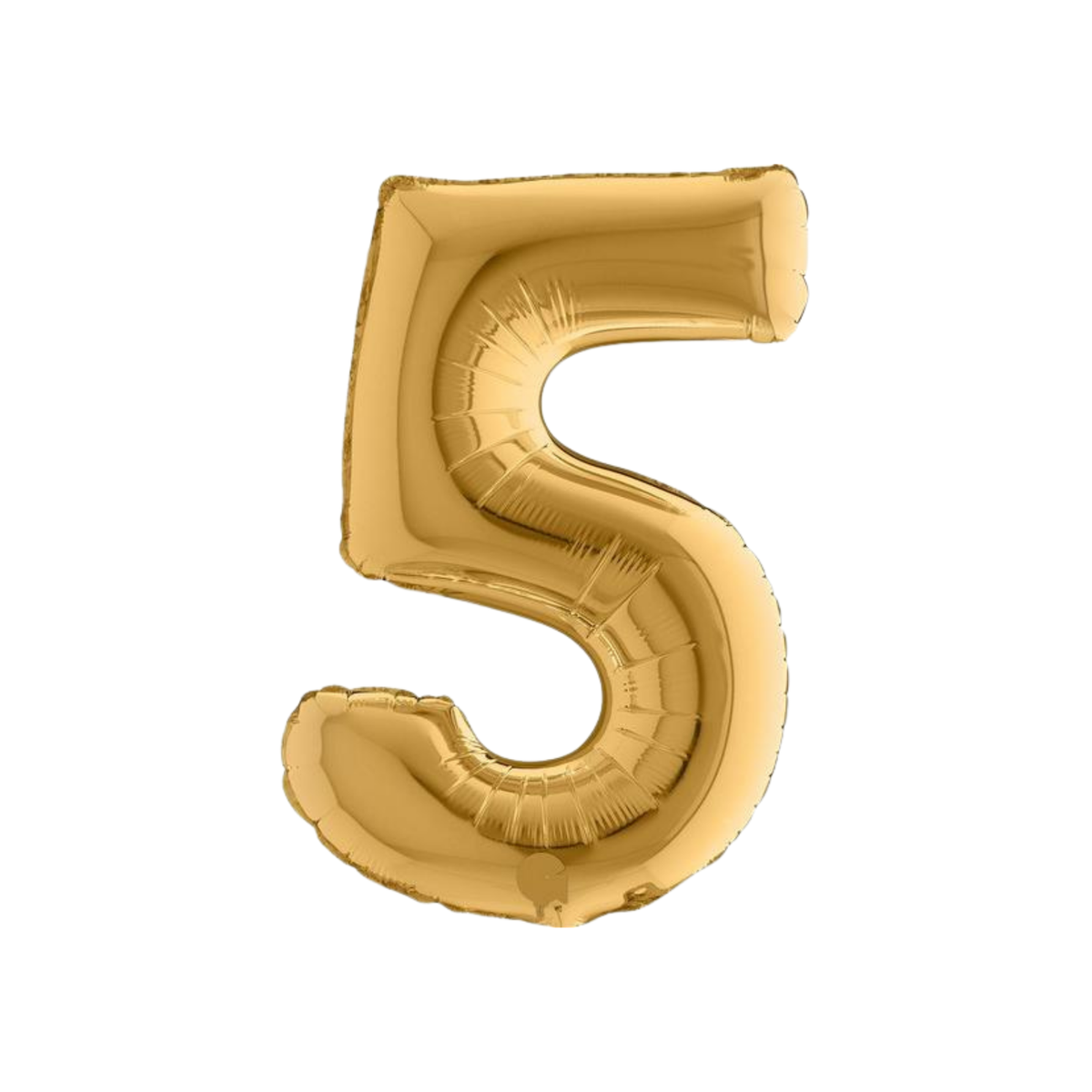 Fólia lufi Szám "5" Gold 14" - 36cm db1