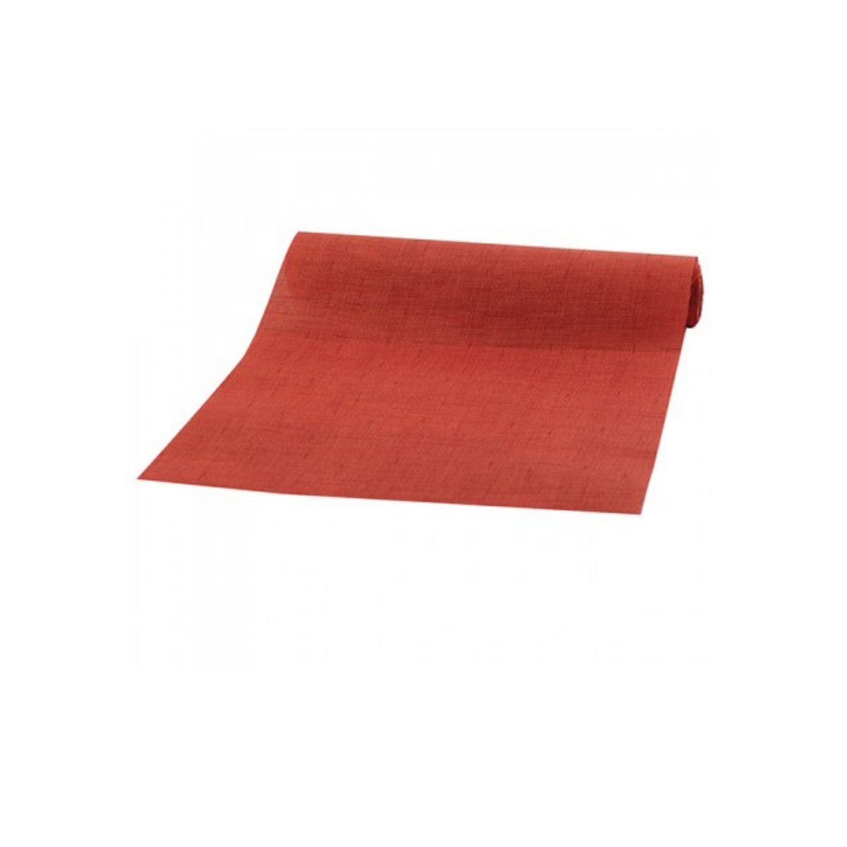 Runner Tessuto Rosso con Filo Oro mt3  x cm30 pz1
