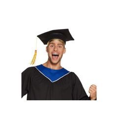 Cappello Tessuto "Laurea" Nero pz1