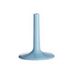 Base plastica azzurra gambo lungo H 12cm  per contenitore coppe e calici portaconfetti