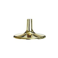Base plastica oro gambo corto H 5cm   per contenitore coppe e calici portaconfetti