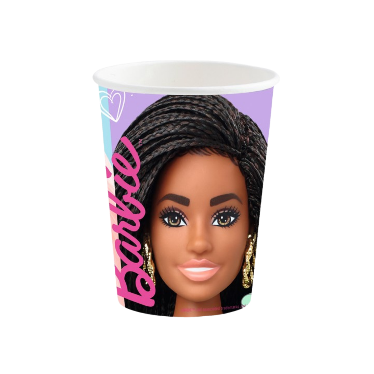 Bicchiere Carta Barbie Sweet Life ml250 8pz