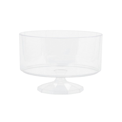 Átlátszó műanyag tartálypohár 15cm db1