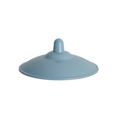 Smooth Blue Plastic Lid for Confetti Container Cups and Glasses