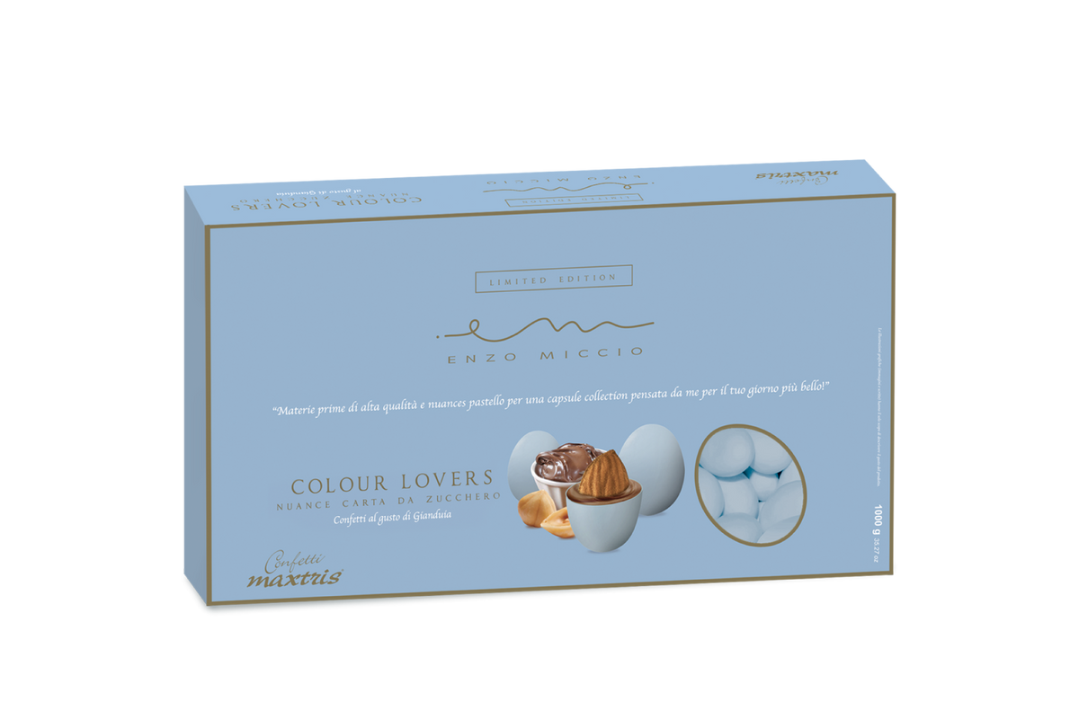 Confetti Maxtris linea Miccio Nuance Carta da Zucchero Gusto Gianduia cf 1kg gluten free