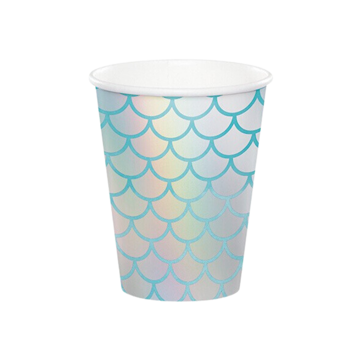Bicchiere Carta Sirena Mermaid Shine ml266 8pz