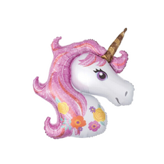 Pallone Foil Supershape Magical Unicorn cm83x73 pz1
