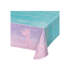 Tovaglia Plastica Sirena Mermaid Shine cm137x259 pz1