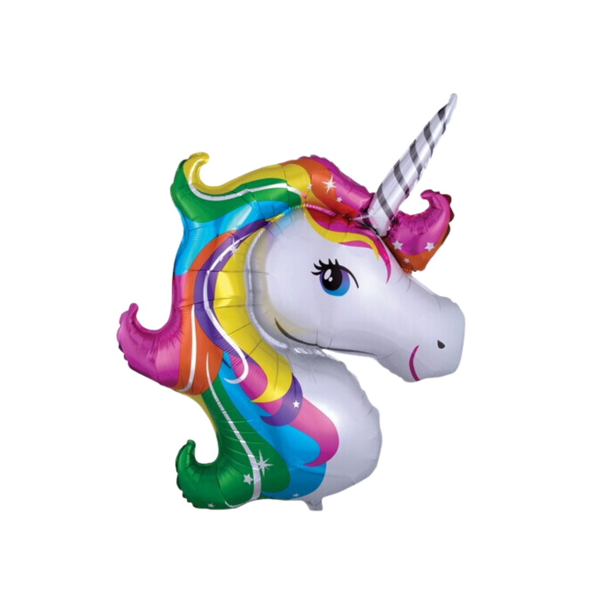 Pallone Foil Supershape Rainbow Unicorn 33" - cm83 pz1