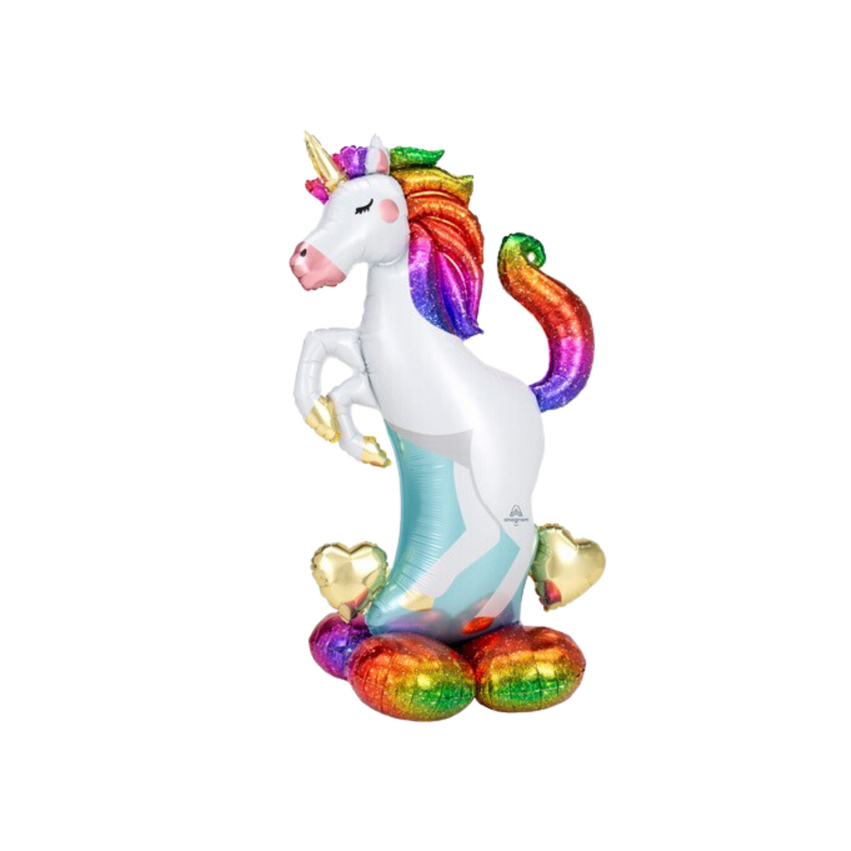 Pallone Foil AirLoonz Unicorno cm83x139 pz1