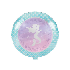 Palloncino Foil Sirena Mermaid Shine 18" - 45cm pz1