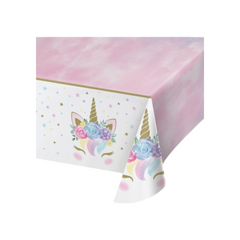 Tovaglia Plastica Unicorno Baby cm137x259 pz1