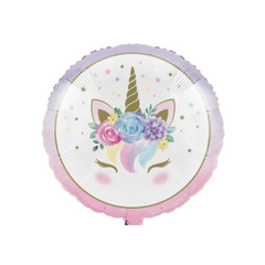 Palloncino Foil Unicorno Baby 18" - 45cm pz1