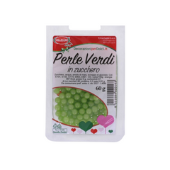 Perle Zucchero Verde gr60