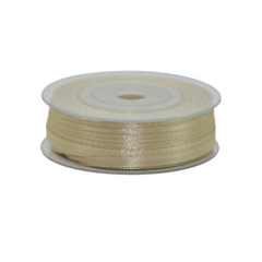 Nastro Doppio Raso Beige mm.3 Rotolo da mt.50 pz1 a cf.