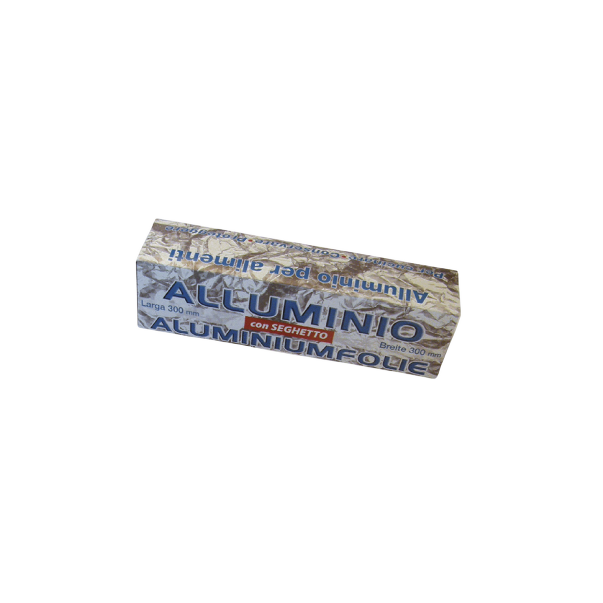 Alluminio Rotolo Con Dispenser Professionale Mm300XMt150