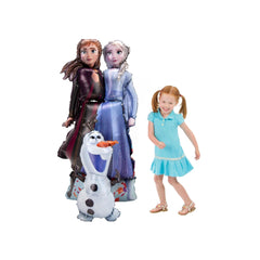 Pallone Foil AirWalker "Frozen 2 Elsa & Anna" Anagram , 58"-Cm147 Pz1 a Cf.