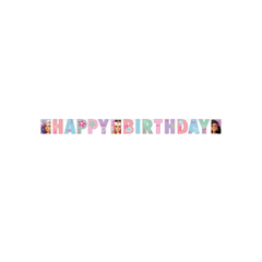 Festone Happy Birthday Barbie Sweet Life cm 180x15 pz1