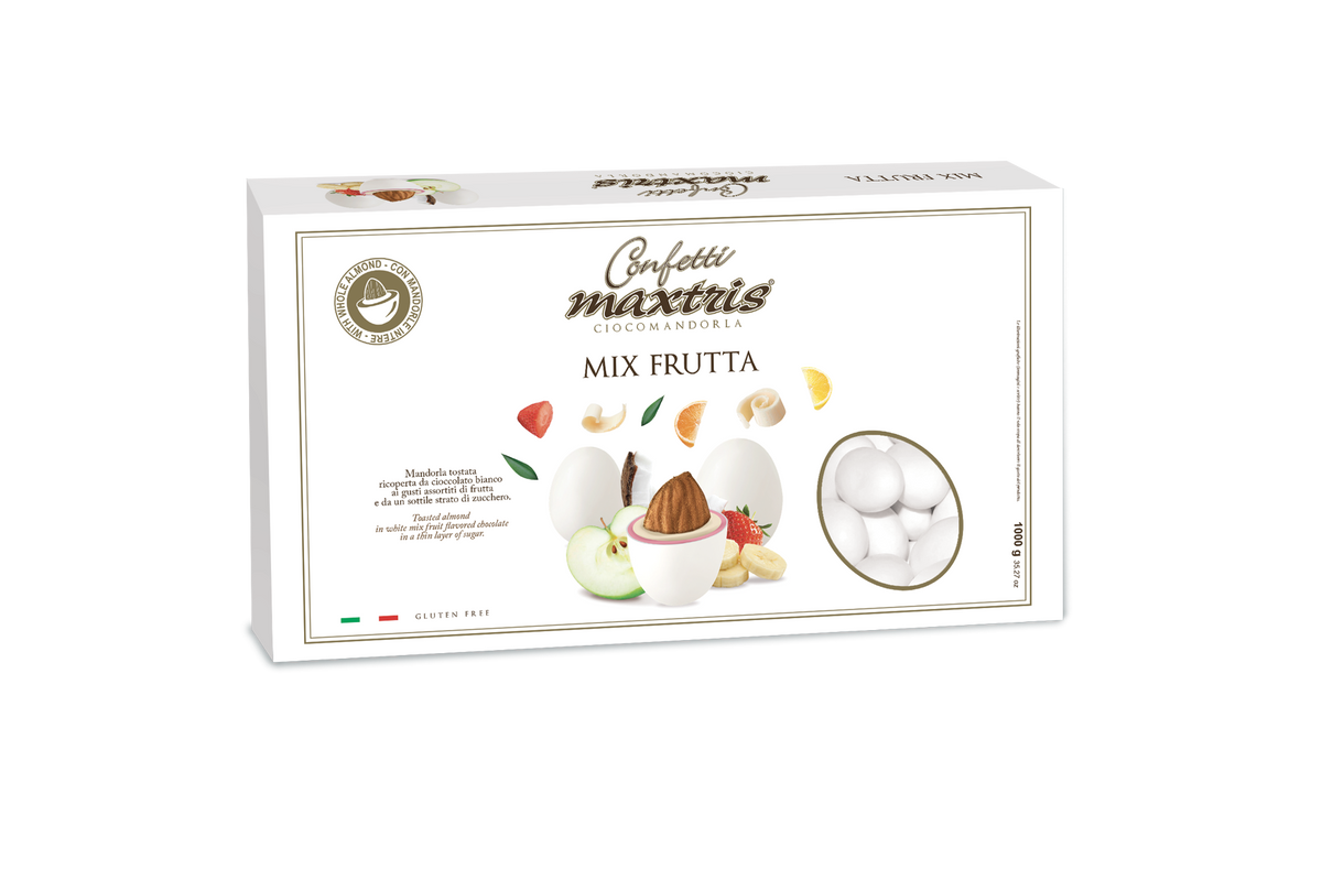Confetti Maxtris Ciocomandorla Gusto Mix Frutta cf 1kg gluten free