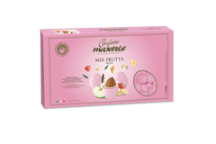 Maxtris Ciocomandorla Confetti Fruit Mix Flavor Pink Color CF 1kg Gluten Free