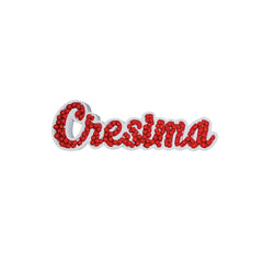 Portaconfetti  Polistirolo scritta "Cresima" cm64x20x5 pz1
