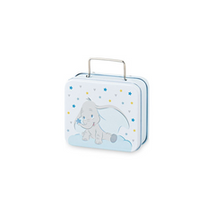 Disney Dumbo Metal Suitcase Light Blue cm8x7x3.8 pcs1