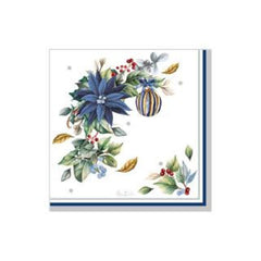 Tovagliolo Carta Natale "Bright Christmas" cm33x33 pz16 a cf.